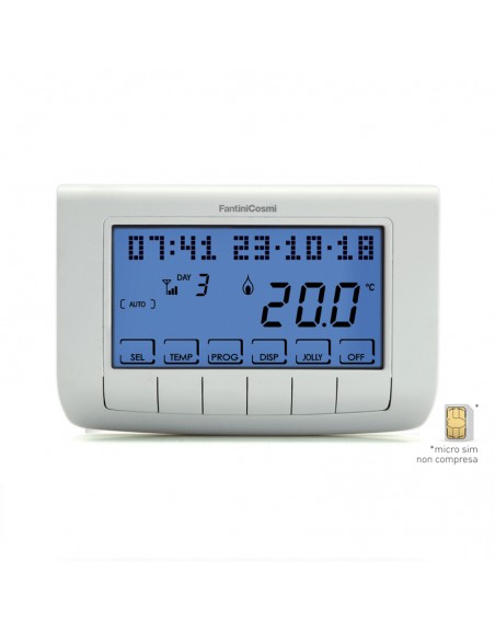 CH140GSM2 programmējamais termostats ar integrētu GSM-modēmu