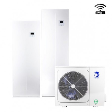 OPTIMUS PRO Split HOP10WODU gaiss-ūdens siltumsūknis ar karstā ūdens tvertni 10,00kW