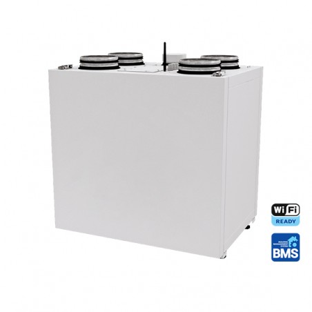 Rekuperators ROTARY RECOM 4 SR EC Gaisa plūsma 400 m3 /h pie 100Pa