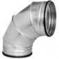 Gaisa vadu līkums Bend B 75-90 (Diametrs - 75mm, 90 grādu leņķis)