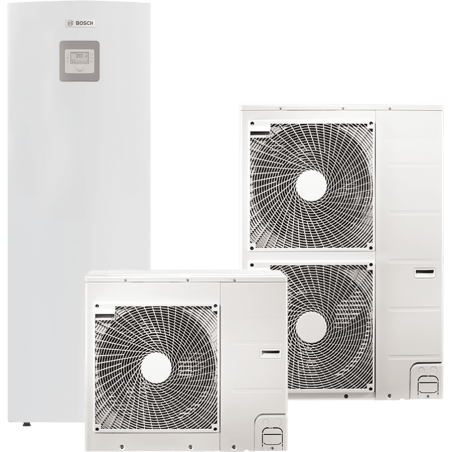 BOSCH siltumsūknis Compress 3000 AWS AWMS 8-15 Gaiss-ūdens, iekšējais bloks